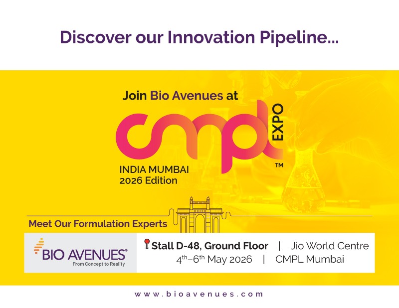 CMPL EXPO India Mumbai 2026 Edition Bioavenues Banner